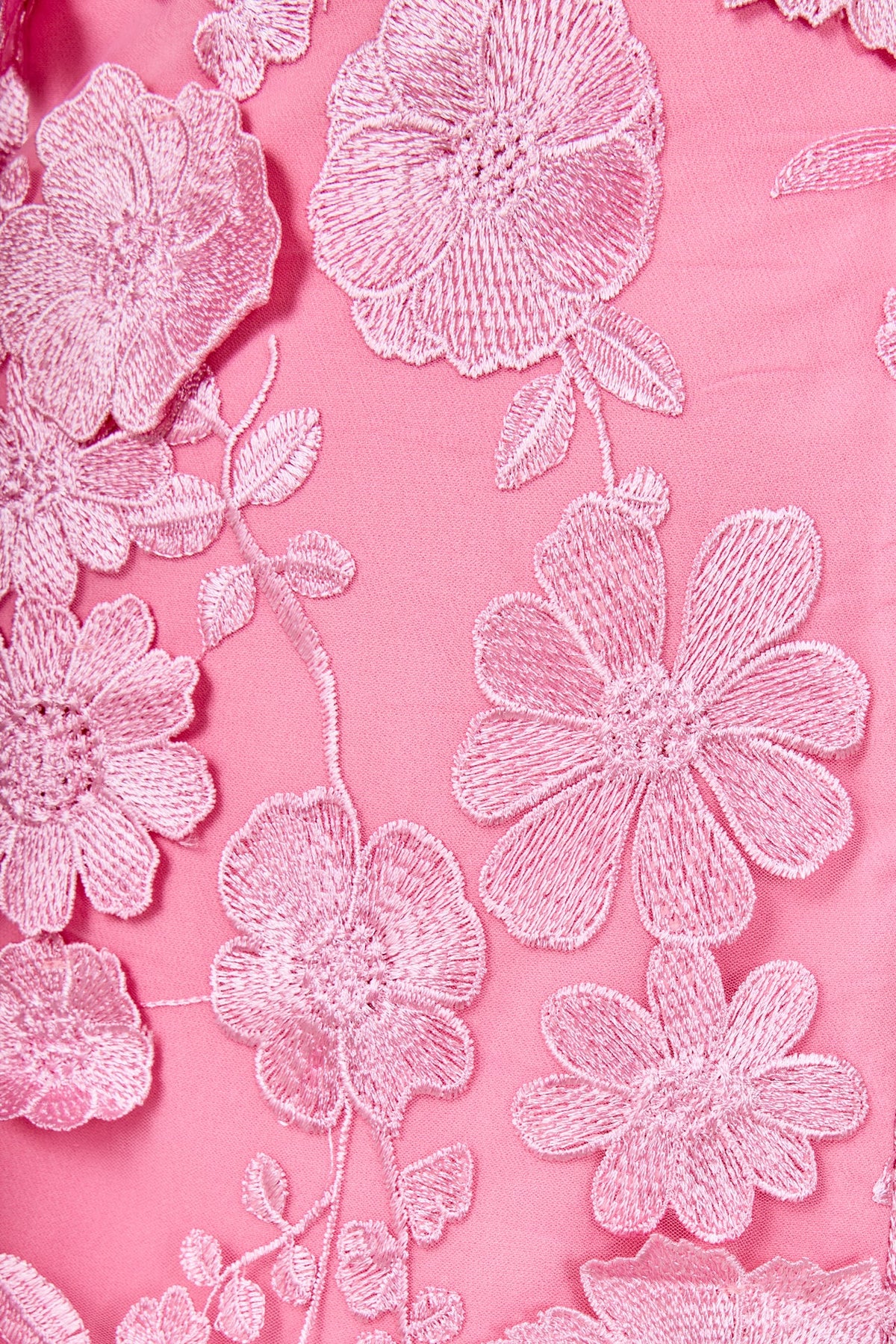 Endless Rose Quality | Strapless Floral Embroidered Maxi Dress