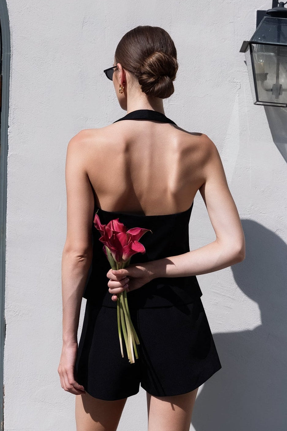 Endless Rose Classic | Button Down Halter Top