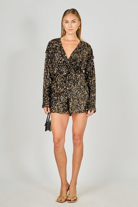 Endless Rose Hot Sale | Sequin Romper