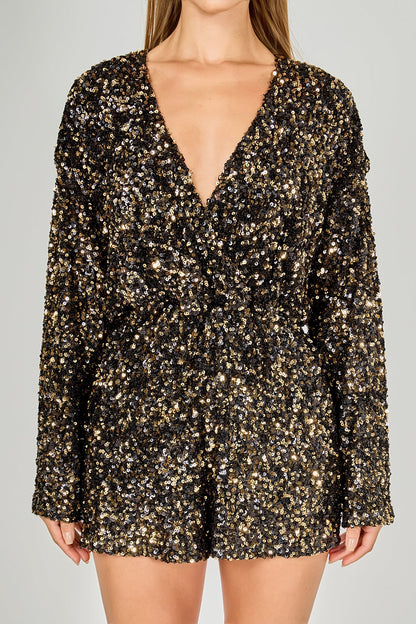 Endless Rose Hot Sale | Sequin Romper