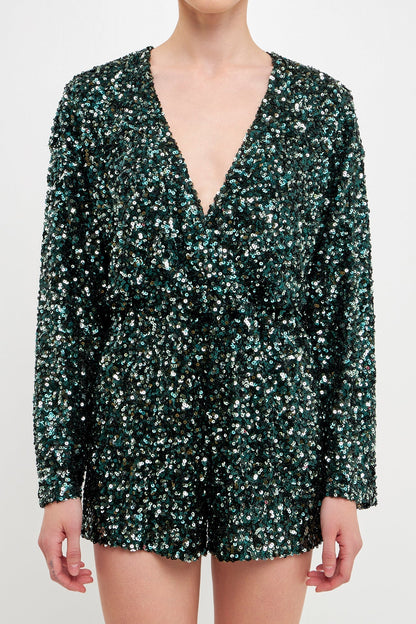 Endless Rose Hot Sale | Sequin Romper