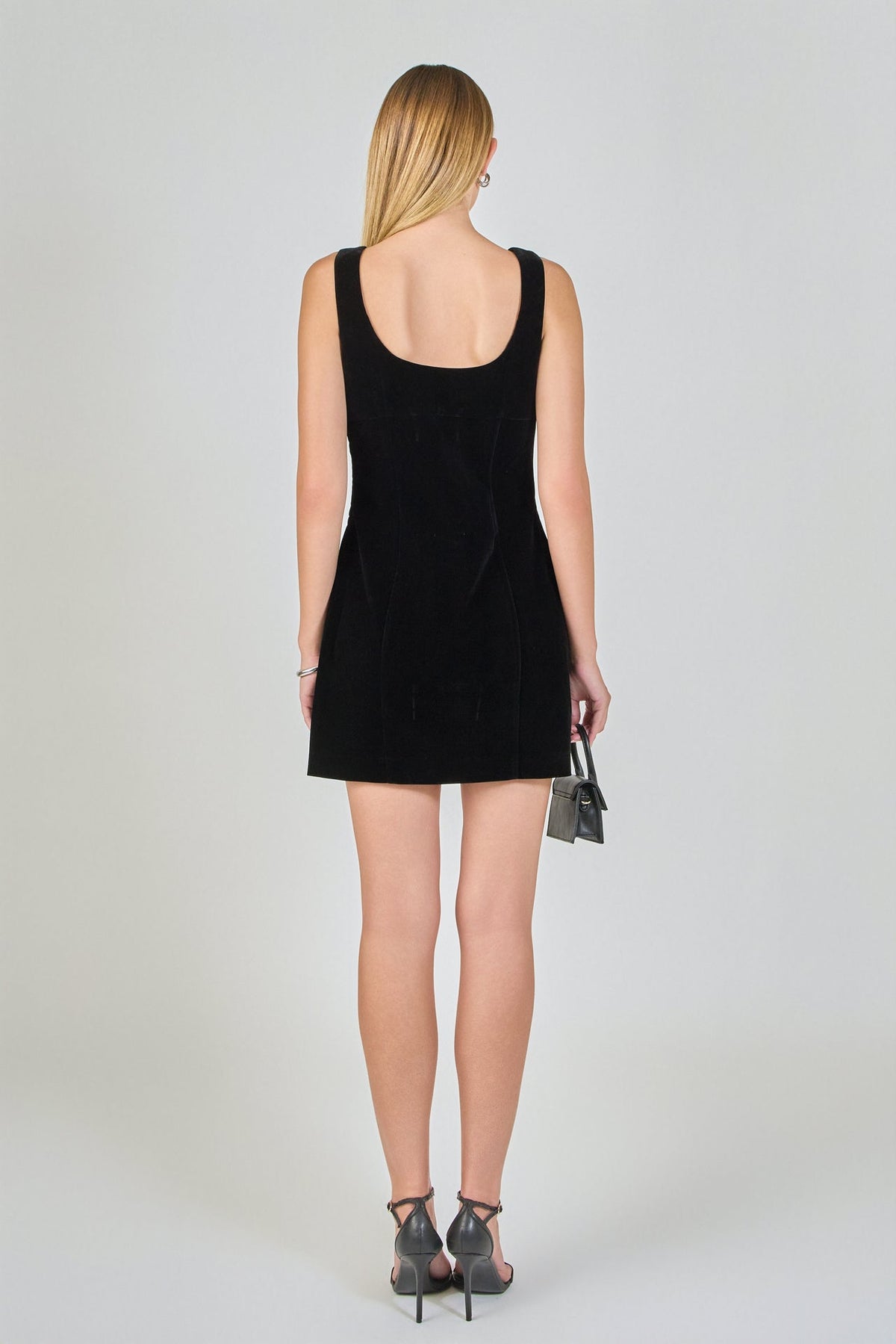Endless Rose Trusted | Velvet Mini Dress