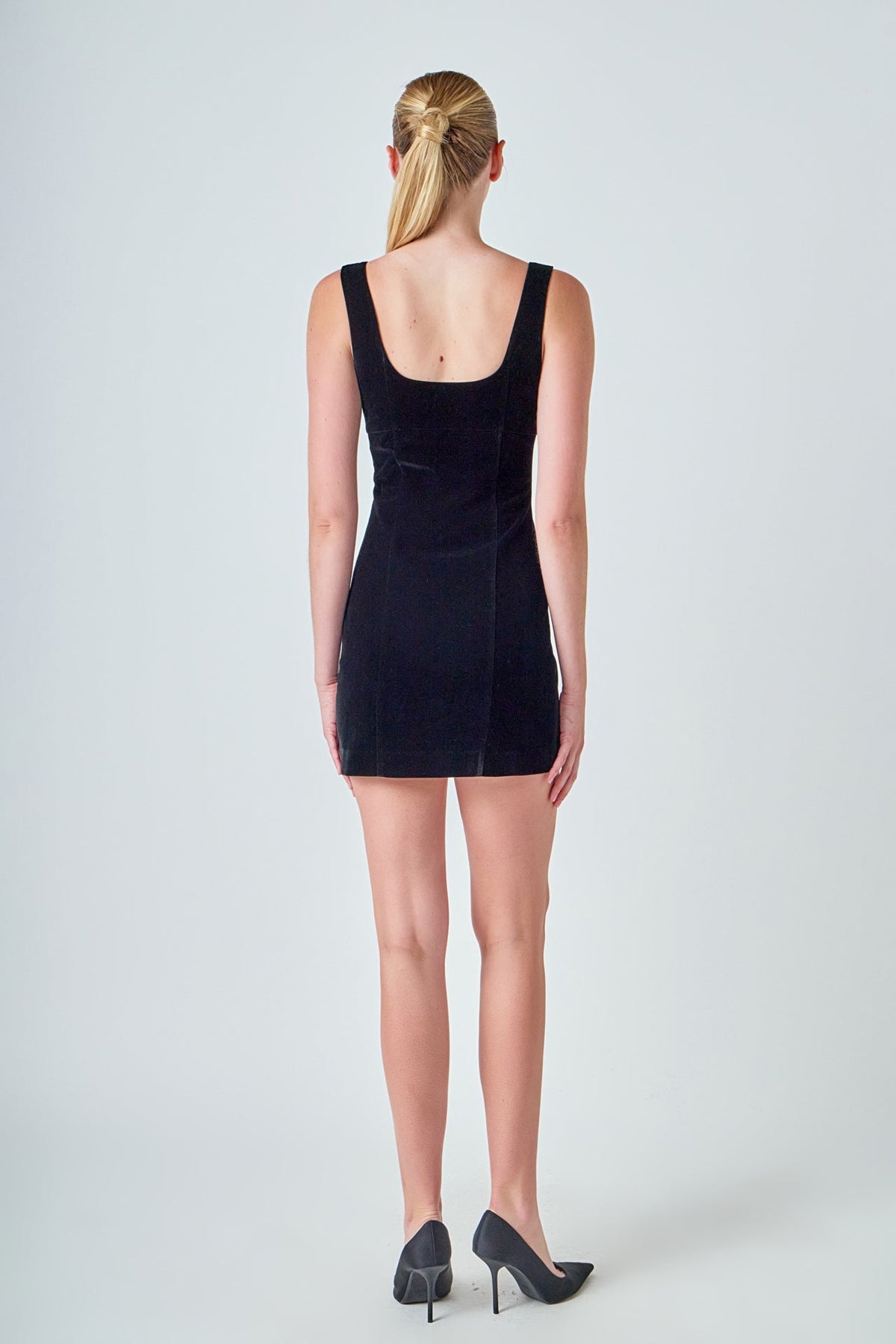 Endless Rose Trusted | Velvet Mini Dress
