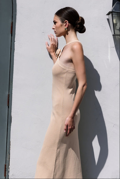 Endless Rose Deals | Rosette Knit Midi Dress
