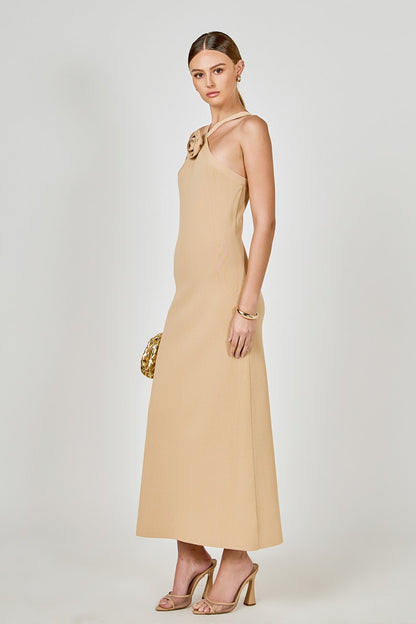 Endless Rose Deals | Rosette Knit Midi Dress