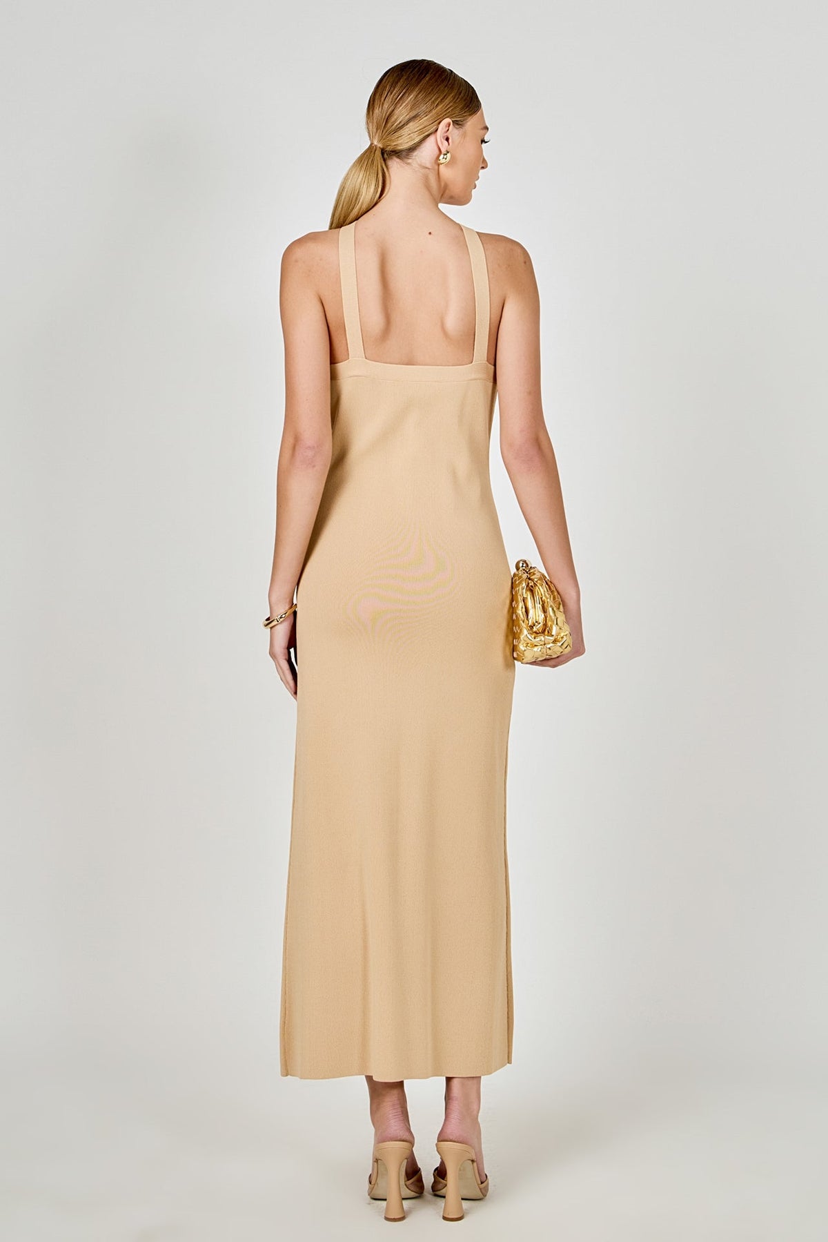 Endless Rose Deals | Rosette Knit Midi Dress