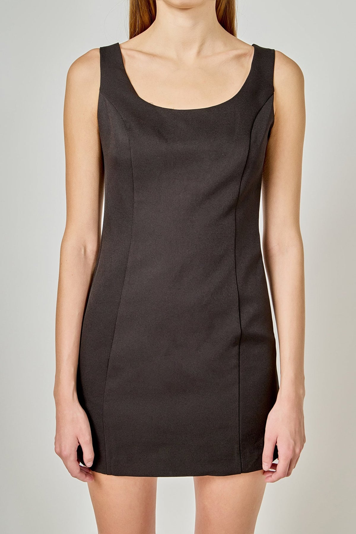 Endless Rose Trending | Cutout Bow Fitted Mini Dress