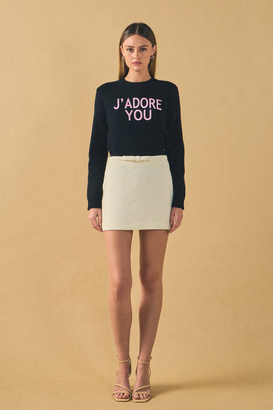Endless Rose Best Price | J'adore You Sweater