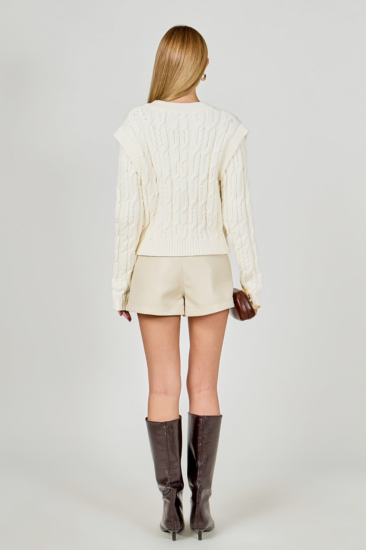 Endless Rose Best Seller | Cable Knit Cardigan