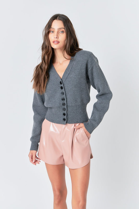 Endless Rose Top Pick | High-Waisted Faux Leather Shorts