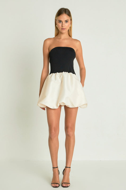 Endless Rose Special Offer | Strapless Voluminous Mini Dress