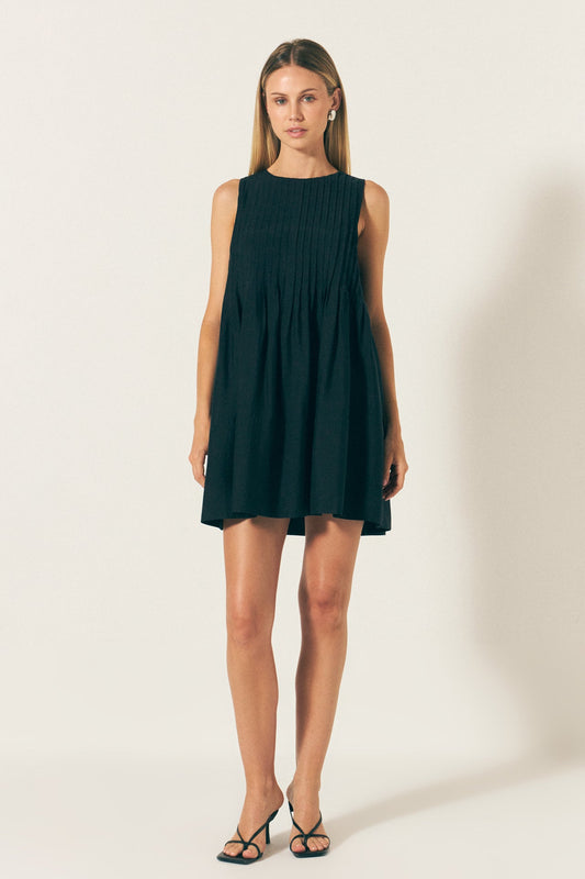 Endless Rose Quality | Pintuck Voluminous Mini Dress