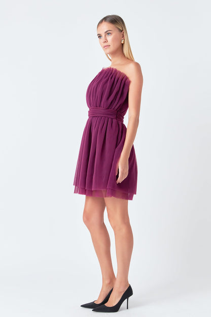 Endless Rose New | Strapless Mini Tulle Dress