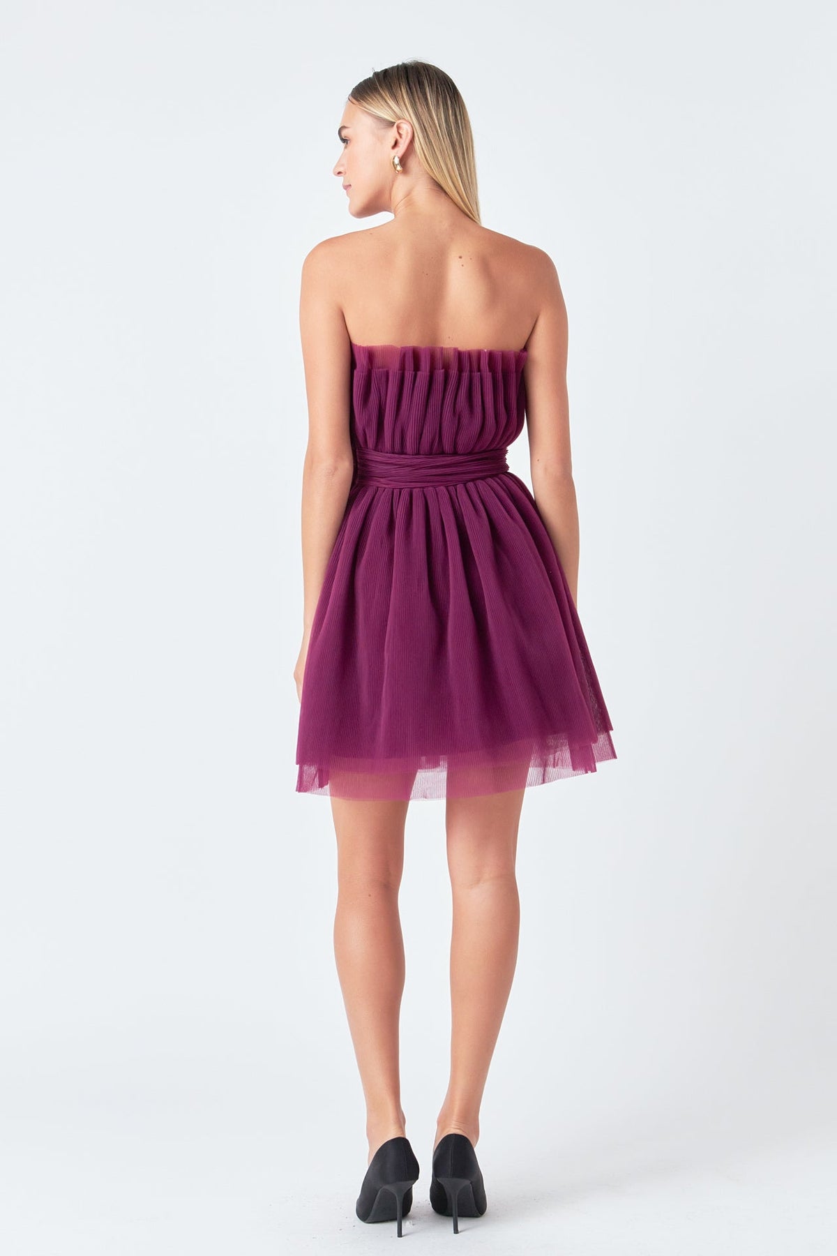 Endless Rose New | Strapless Mini Tulle Dress