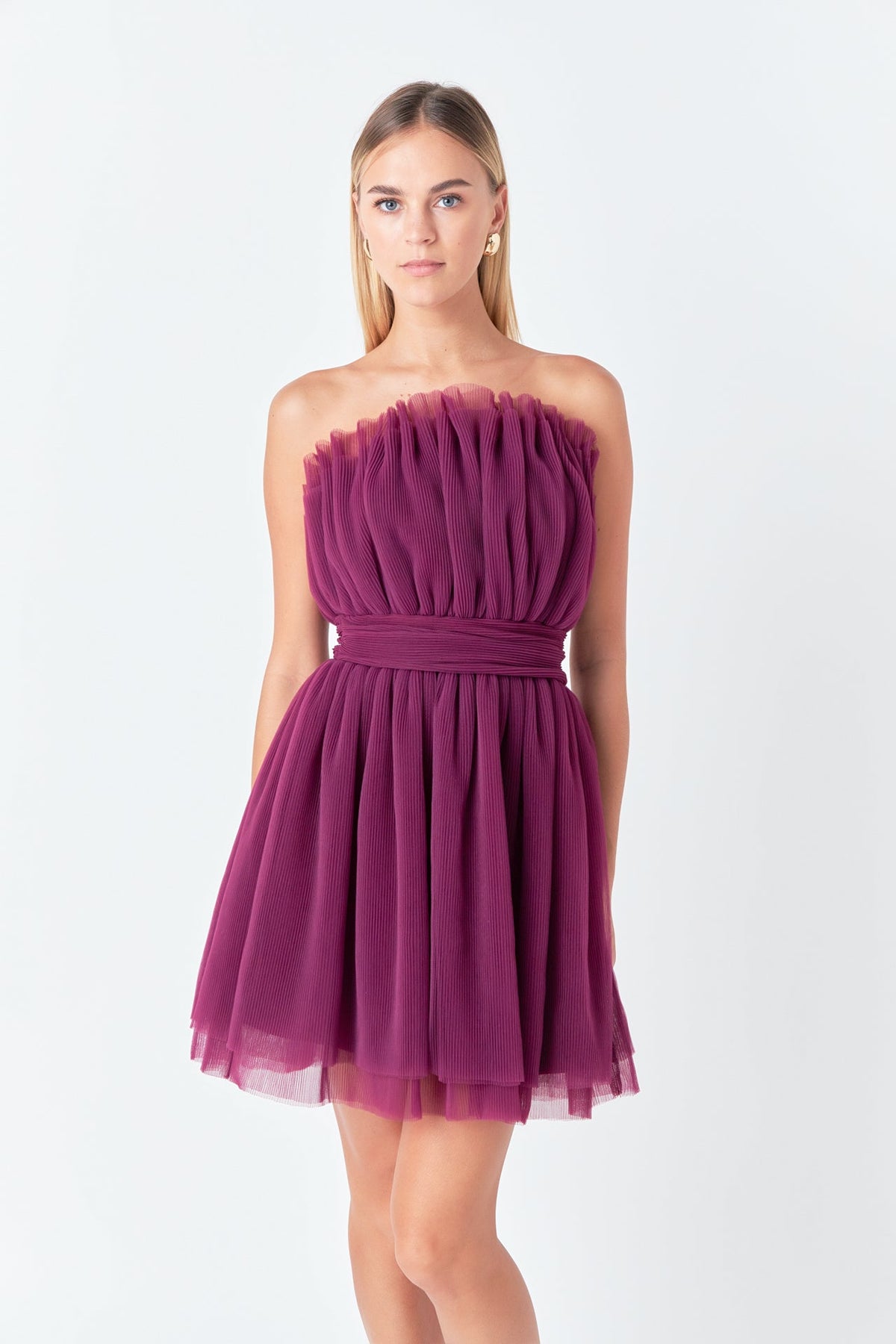 Endless Rose New | Strapless Mini Tulle Dress