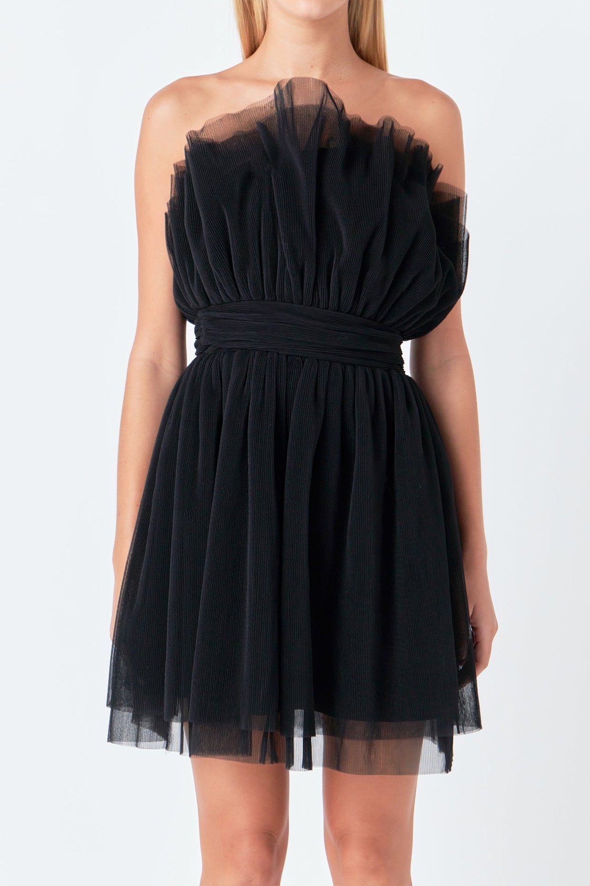 Endless Rose New | Strapless Mini Tulle Dress