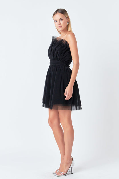Endless Rose New | Strapless Mini Tulle Dress
