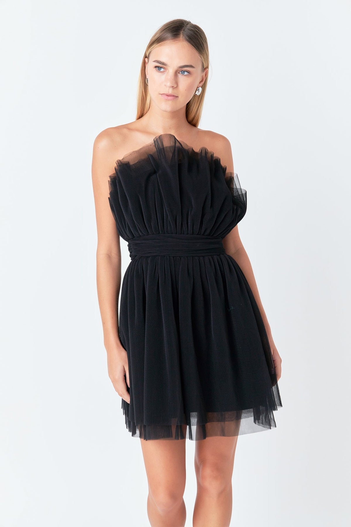Endless Rose New | Strapless Mini Tulle Dress