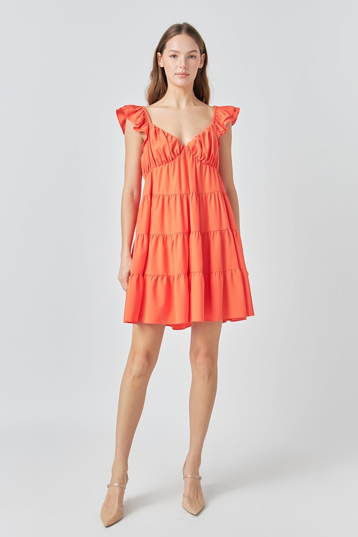 Endless Rose Trusted | Tiered Mini Dress