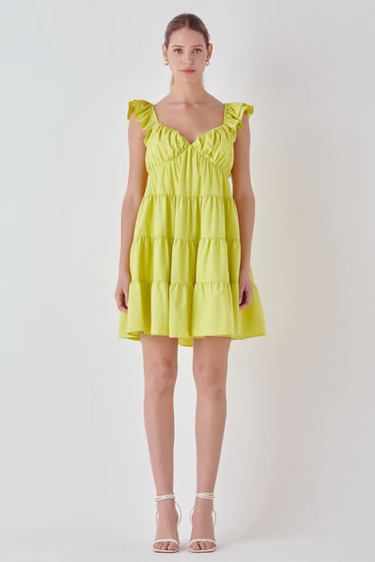 Endless Rose Trusted | Tiered Mini Dress