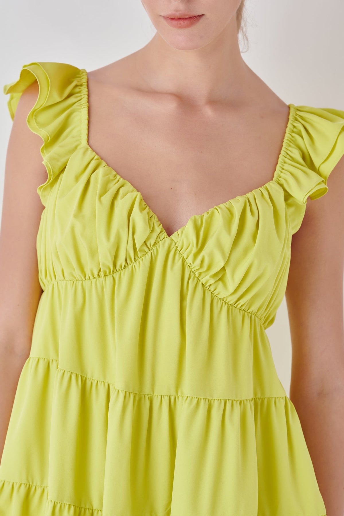 Endless Rose Trusted | Tiered Mini Dress