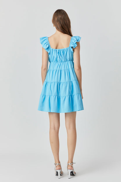 Endless Rose Trusted | Tiered Mini Dress