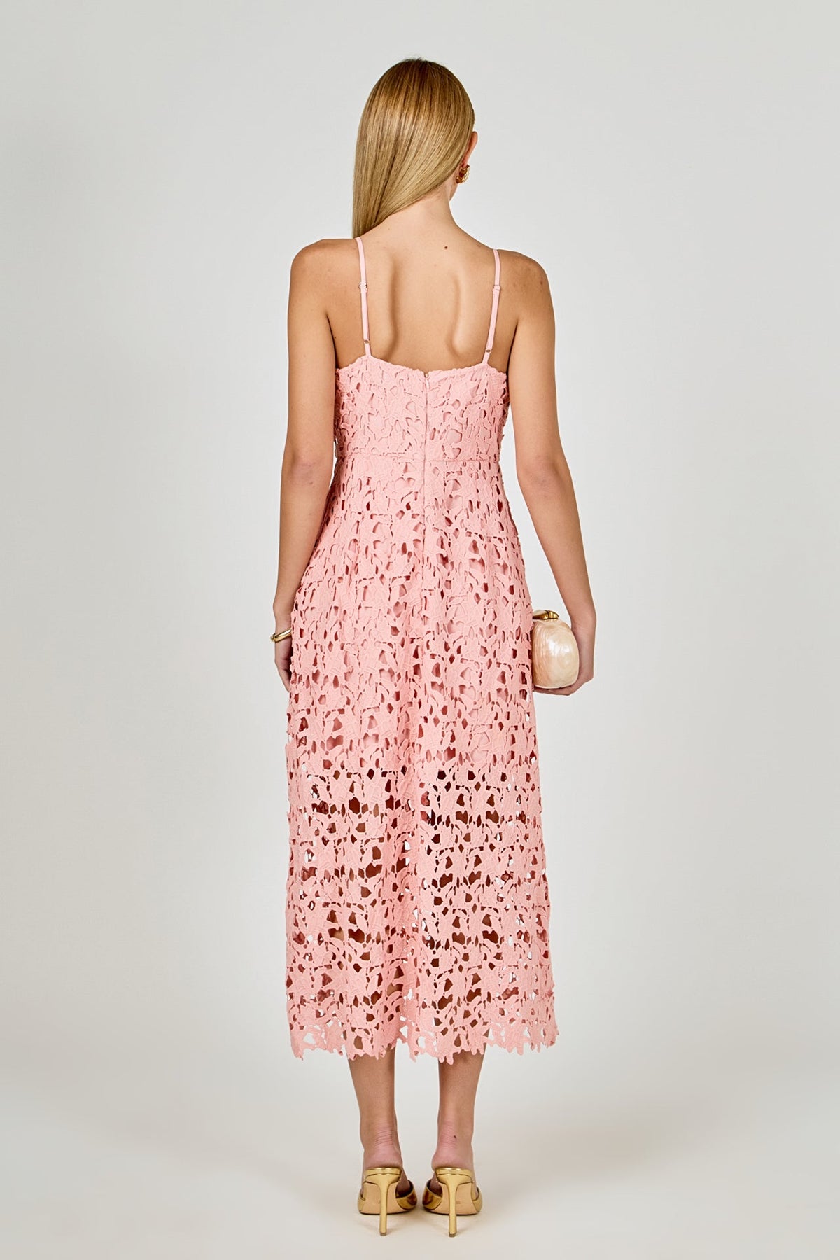 Endless Rose New | Lace Midi Dress