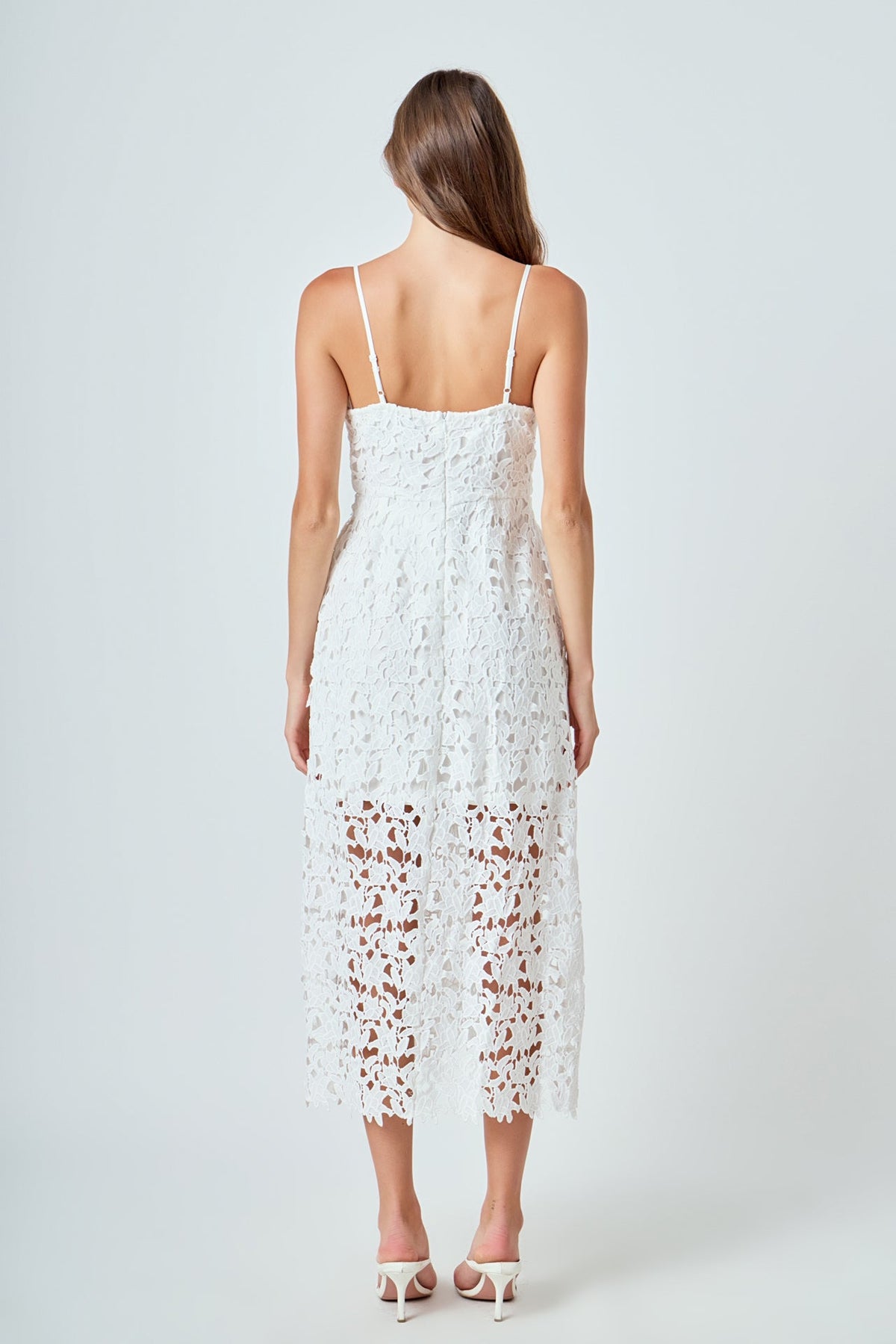 Endless Rose New | Lace Midi Dress