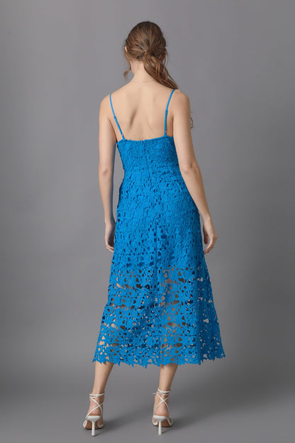 Endless Rose New | Lace Midi Dress