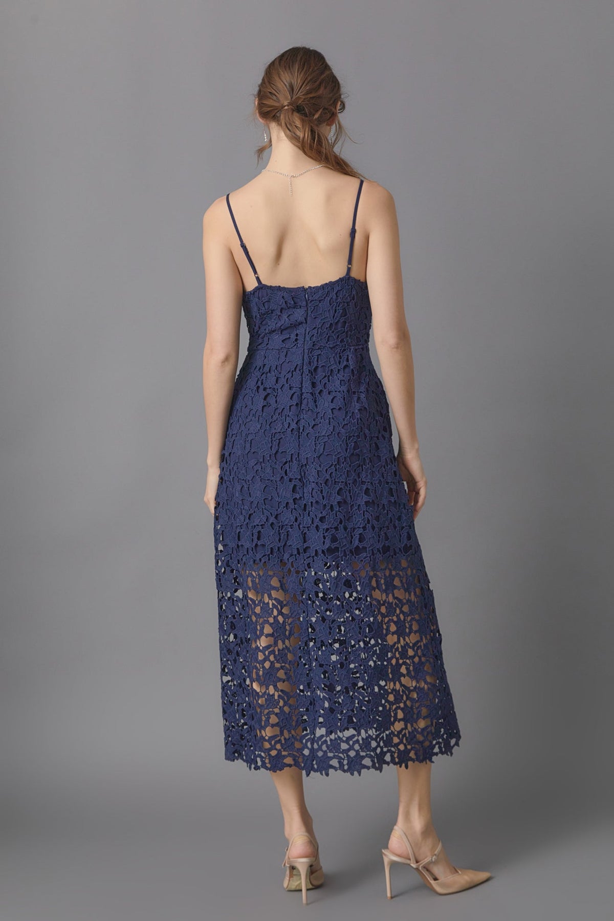 Endless Rose New | Lace Midi Dress