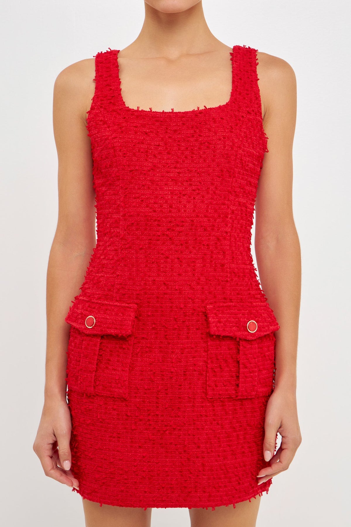 Endless Rose Best Seller | Tweed Mini Dress