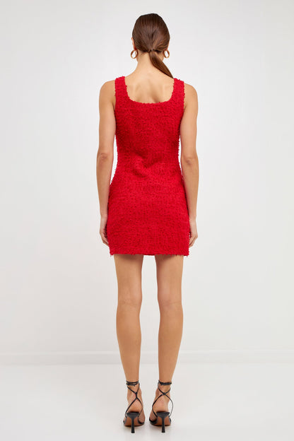 Endless Rose Best Seller | Tweed Mini Dress