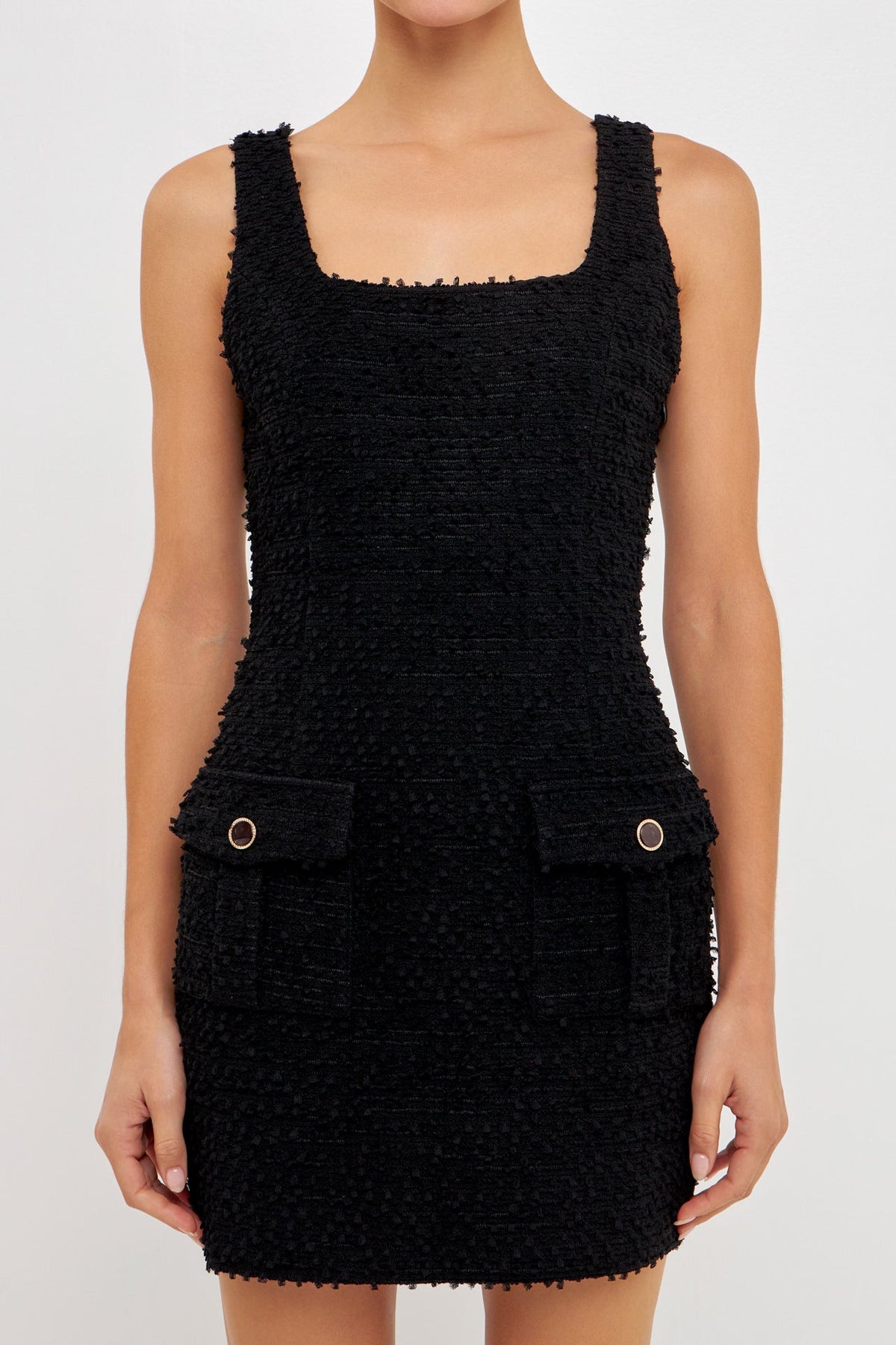 Endless Rose Best Seller | Tweed Mini Dress