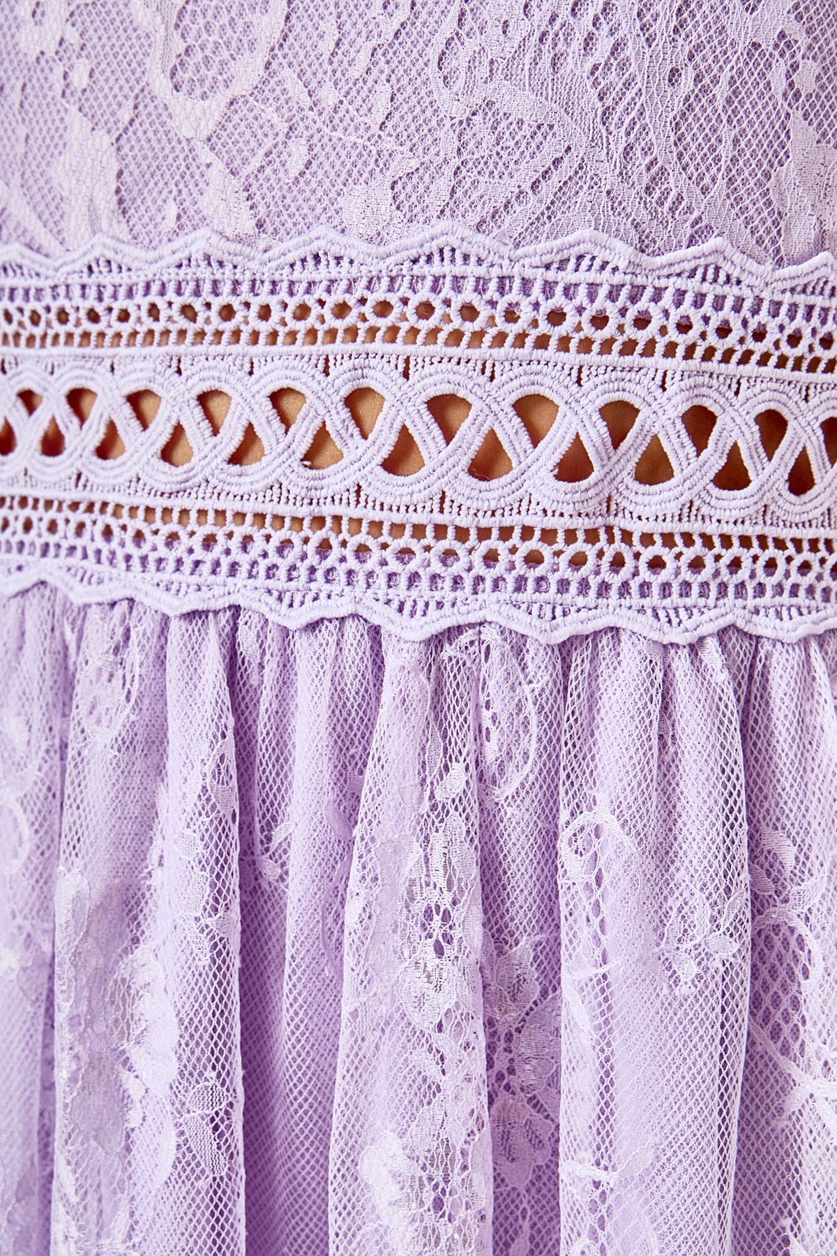 Endless Rose Trusted | Long Sleeve Lace Mini Dress