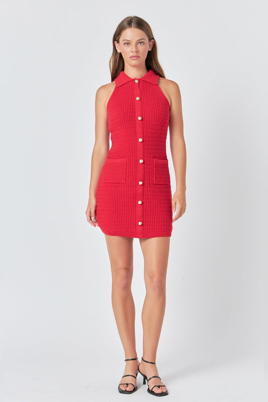 Endless Rose Trending | Crochet Knit Dress