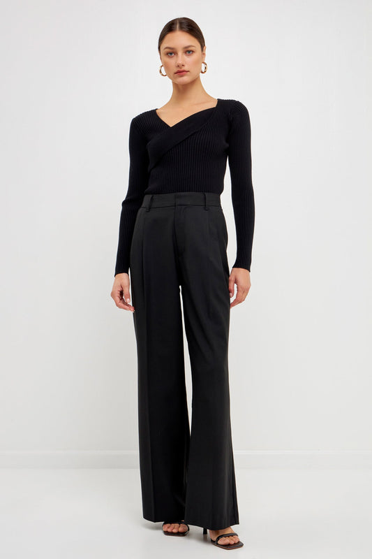 Endless Rose Value | Knit Wrap Sweater