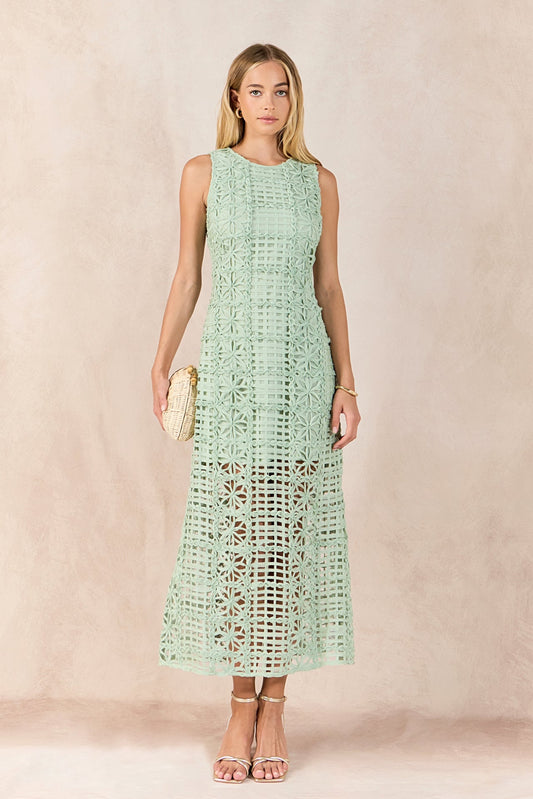 Endless Rose Best Price | Textured Sleeveless Maxi Dress