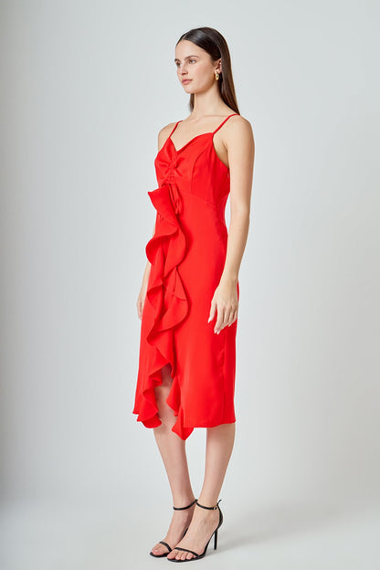 Endless Rose Everyday | Cascading Ruffle Dress