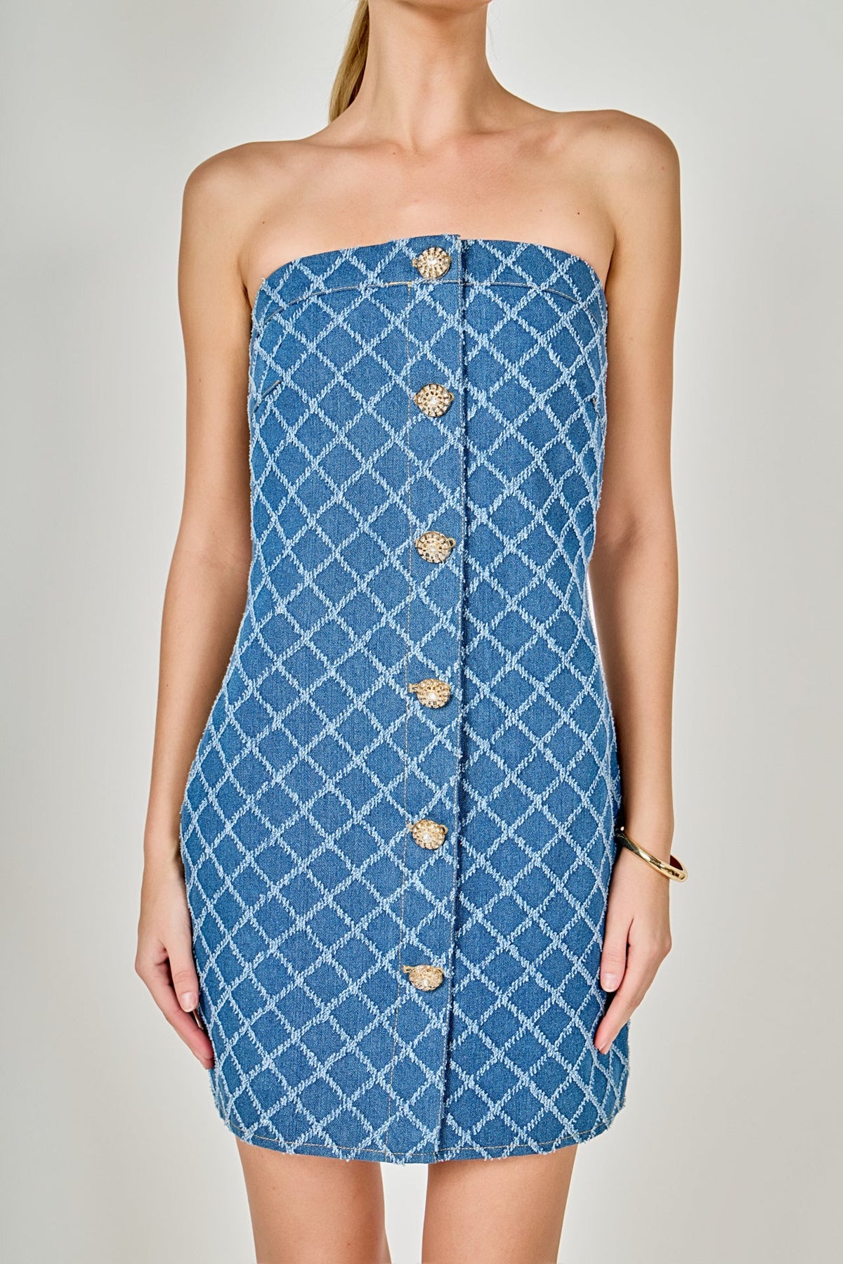 Endless Rose Best Price | Distressed Denim Mini Dress