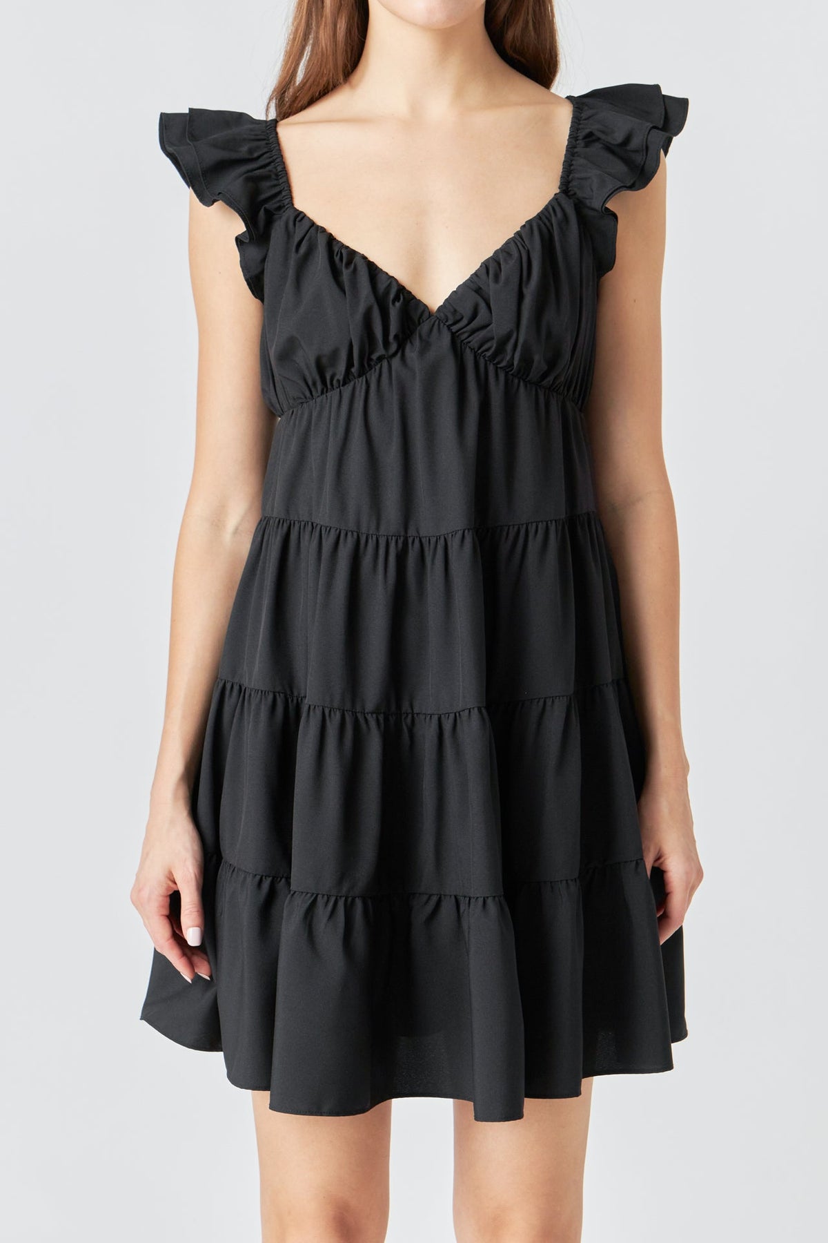 Endless Rose Best Price | Tiered Mini Dress