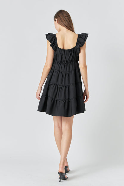 Endless Rose Best Price | Tiered Mini Dress