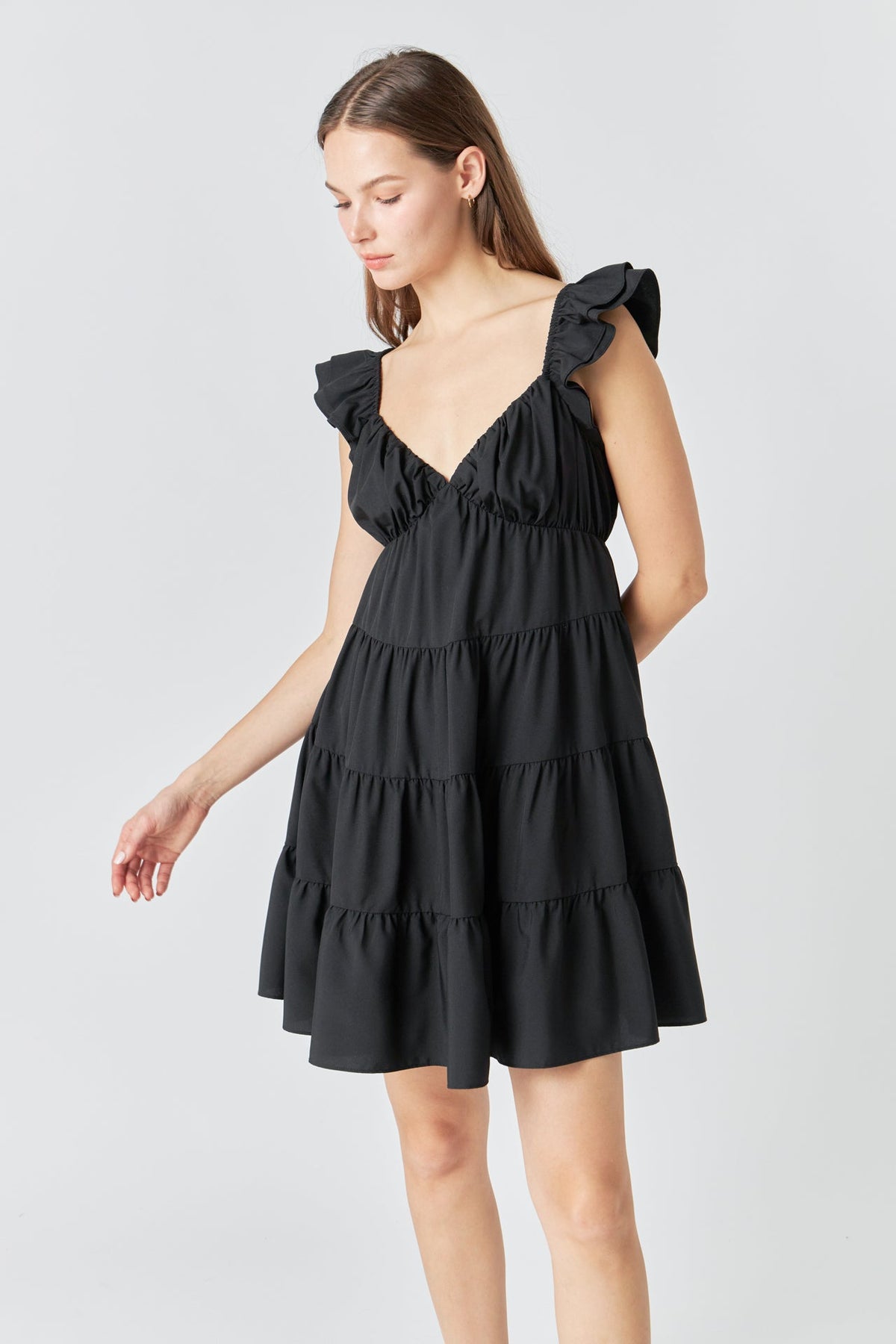 Endless Rose Best Price | Tiered Mini Dress