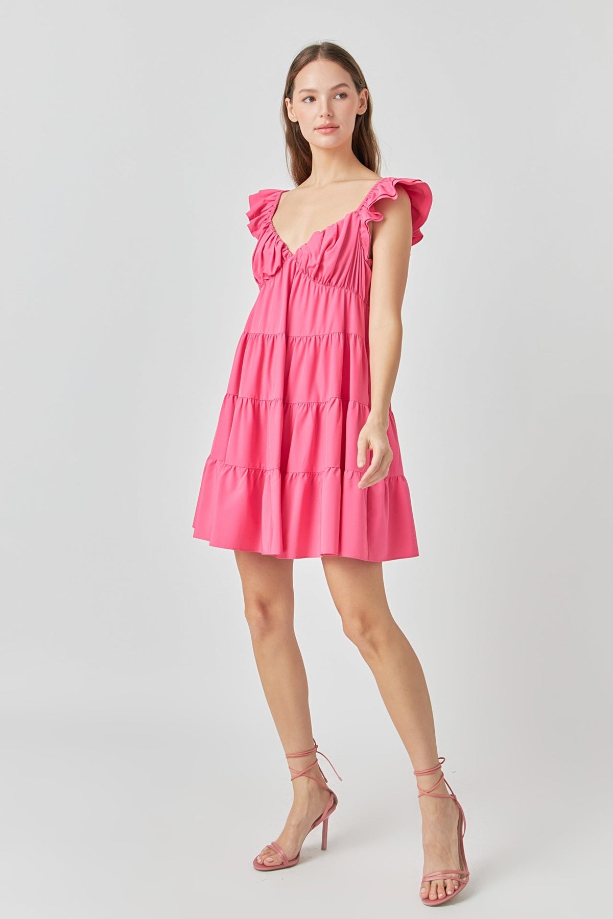 Endless Rose Best Price | Tiered Mini Dress