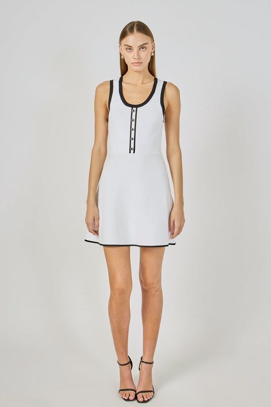 Endless Rose Best Seller | Scoop Neck Knit Midi Dress