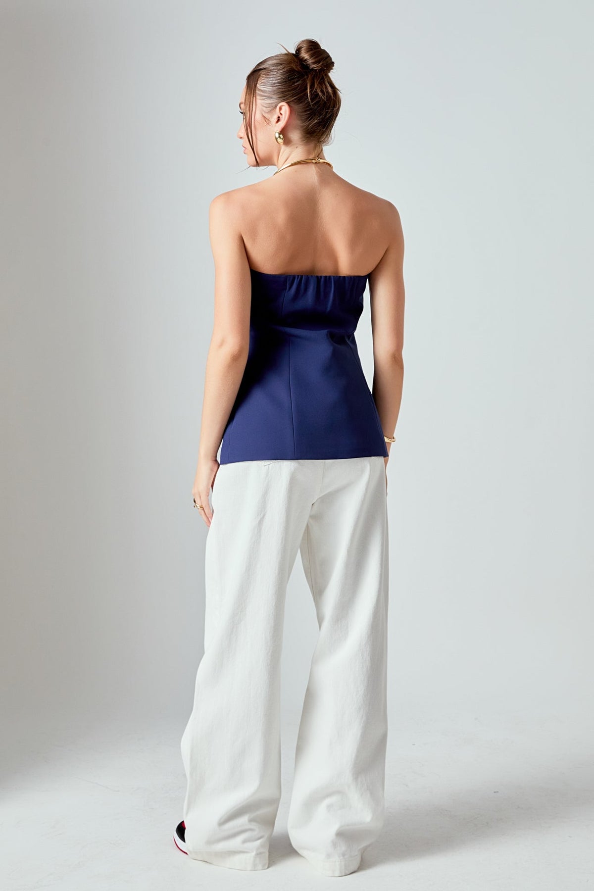 Endless Rose Best Seller | Strapless Suit Long Top