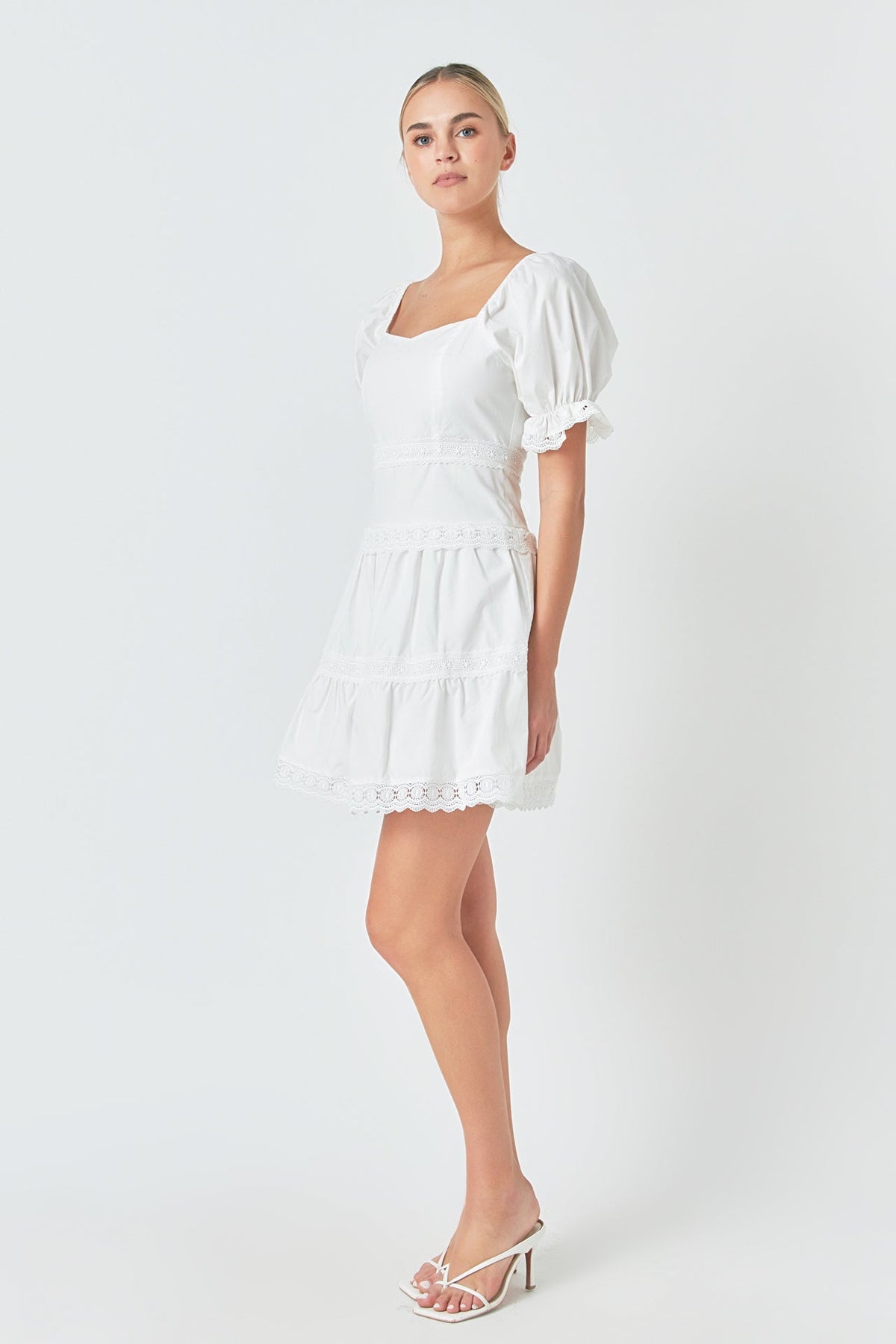 Endless Rose Hot Sale | Sweetheart Lace Combo Puff Mini