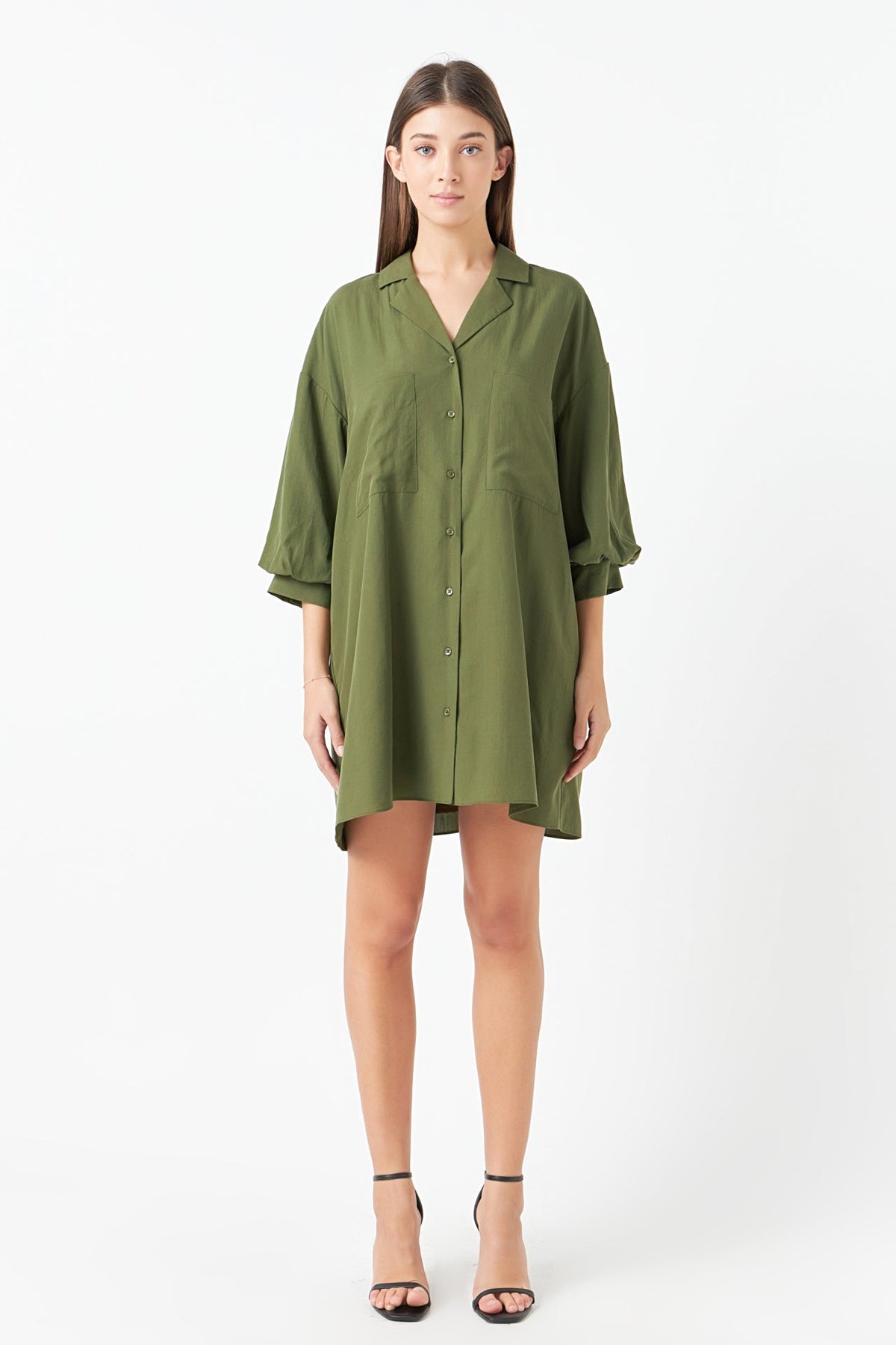 Endless Rose Discount | Belted Mini Shirt Dress