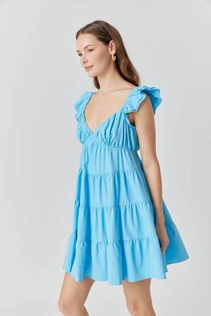 Endless Rose Sale | Tiered Mini Dress