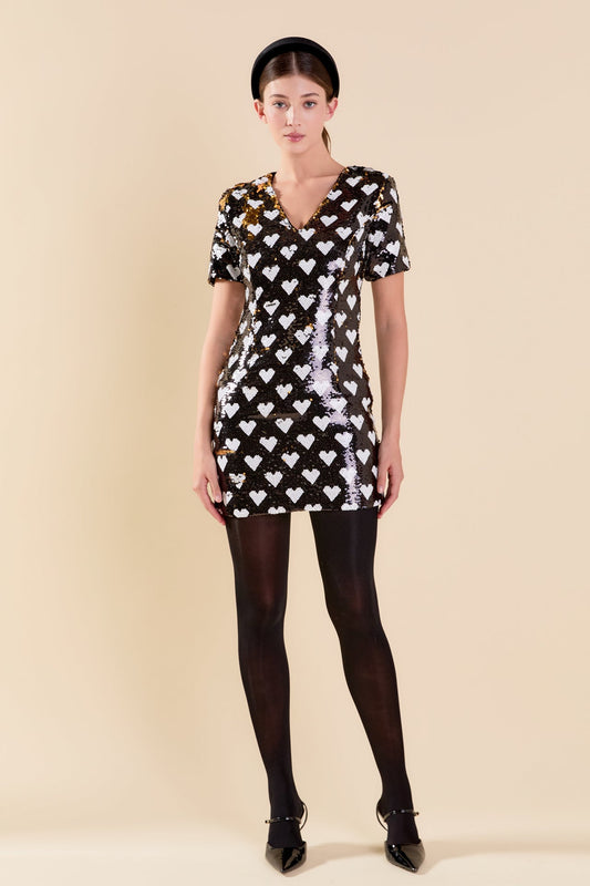 Endless Rose Essential | Sequined Mini Dress