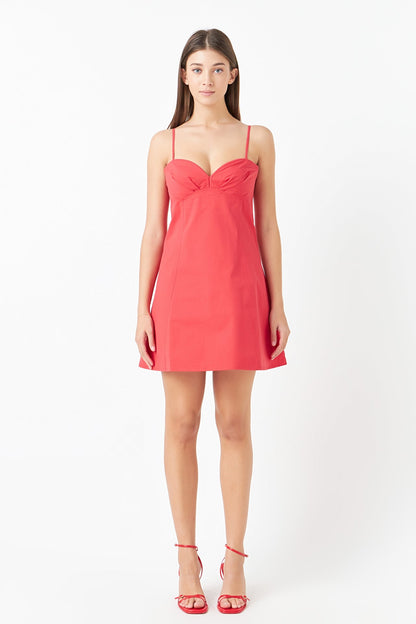 Endless Rose Classic | Sweetheart Neckline Mini Dress